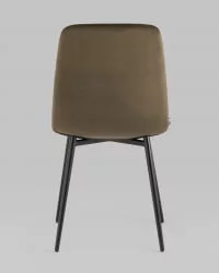 Стул Одди велюр Коричневый