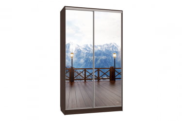 Шкаф-купе Рио 7-600 27 СК-04Р25 венге / SK-04R25