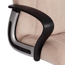 Кресло ОКСФОРД хром флок , бежевый, 7 / OXFORD