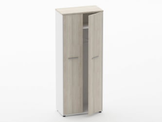 Шкаф для одежды 4 широкий Deka 10.19.301 Дуб Сантана светлый/Белый