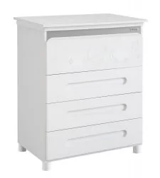 Комод пеленальный Micuna Magic Mum B-1845 White