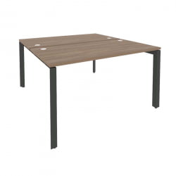 Рабочая станция на П-образном м/к ОНИКС О.МП-Д.РС-2.3.7 Дуб Аризона/Антрацит / ONIX O.MP-D.RS-2.3.7