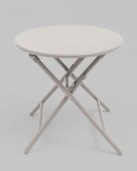 Комплект складной мебели для сада Солей светло-серый / Soley