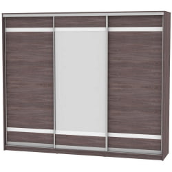 Шкаф-купе B-230х270х60-3(ЯАТ-D9D10D9)