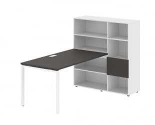 Рабочая станция ЕДИС ЕУРСТ 1215 Мокко Белый Белый / EDIS EURST