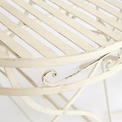 Комплект (стол + 2 стула) Сеcрет де Маисон ПАЛЛАДИО (мод. ПЛ08-8668/8669) белый антик (антикуе вхите) / Secret de Maison PALLADIO (mod. PL08-8668/8669) (antique white)