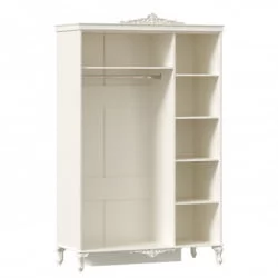 Комплект мебели для спальни Маркиза №1 Алебастр Шампань