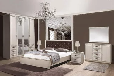 Комод Габриэлла 06.65 Вудлайн кремовый Аруша венге