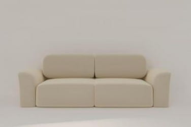 Диван прямой Сольхейм (Berhouse) Цвет фасада: Левис 02 велюр; Тип: Прямой; Материал фасада: Металл/Велюр