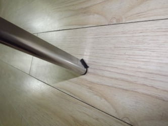 Стул для посетителей Исо CФ-001 хром кожзам Бежевый / Iso CF-001