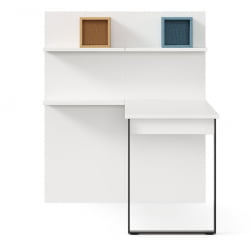 Стол 1400 Милтон ЛД 537.080.000 Белый Шенилл