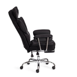 Кресло Комфй CР кож/зам, черный / Comfy CR