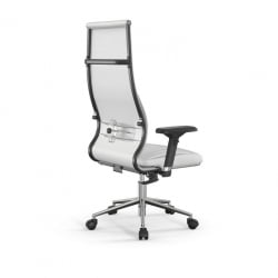 Кресло руководителя Мetta L 1m 46/4D Infinity Easy Clean (MPES) Комплект 7 Белое