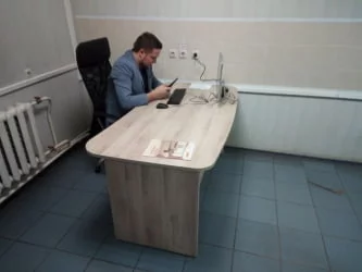 Стол руководителя Лидер 84.01 Дуб Кронберг