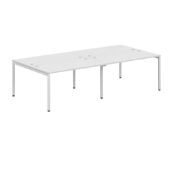 Стол четырехместный КСТЕН-С КСВСТ 2814 Белый/белый / XTEN-S XWST