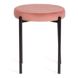 Мягкий стул REVO (mod. 7034) ткань/металл, 44 х 44 х 47 см, коралловый barkhat 15 /черный