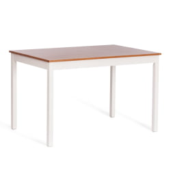 Обеденный комплект Соната (стол + 4 стула) / Sonata dining set массив сосны, стол: 120х75х73см стул :41х50х95см, антик/белый