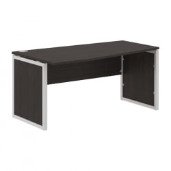 Стол письменный левый КСТЕН-КП КСКПCТ 169 Л Дуб Юкон Серый / XTEN-QP XQPCT L