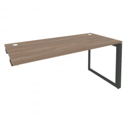 Стол-приставка на О-образном м/к к опорным элементам ОНИКС О.МО-СПР-4.7 Дуб Аризона/Антрацит / ONIX O.MO-SPR-4.7