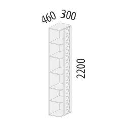 Стеллаж Аляска 501.05