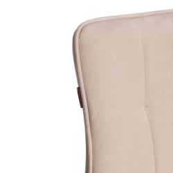 Барный стул Bari/Бари велюр, бежевый, 7, 45х56х110 см