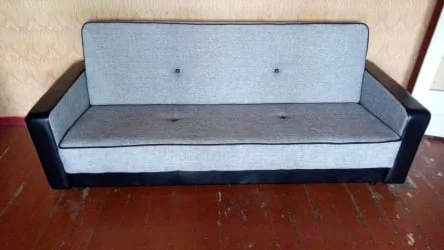 Детский диван-кровать Престиж Рогожка B1 Лаки блэк