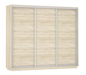 Шкаф-купе трехдверный Экспресс Трио Элемент 2400х2200х Дуб сонома / 2400х2200h