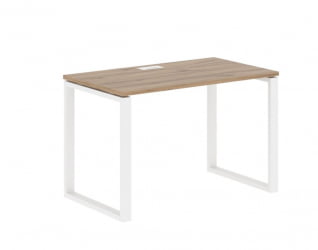 Стол письменный ЕДИС ЕКСТ 1167 Дуб Денвер светлый Белый / EDIS EQST