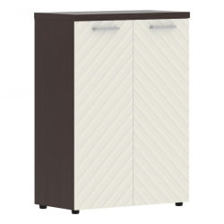 Шкаф с глухими средними дверьми и топом Torr LUX TLMC 85.1 Венге Магия Латте