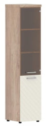 Шкаф колонка комбинированная с топом (правый) Torr LUX TLHC 42.2 R Дуб Каньон Латте