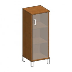 Стеллаж стекло тонированное В421.8 Л Орех Даллас / L