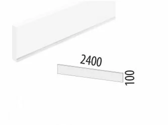 Цоколь 2,4 м Бьянка 102