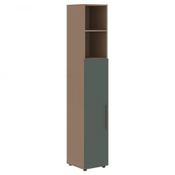 Шкаф-колонка с глухой средней дверью (левый) VELION VHCS 40.6 L Нефрит Кобра