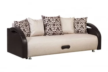 Диван прямой Юпитер БД Ратибор светлый