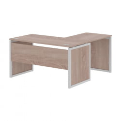 Стол письменный угловой левый XTEN-QP XQPCT 1415 L Дуб Сонома Серый