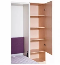 Кровать-трансформер Смарт 1 3-в-1 правый 1400 Ясень шимо темный