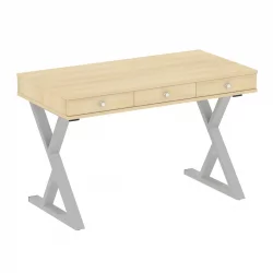 Стол письменный ХОМЕ ОФФИCЕ ВР.СП-1-118.М Акация Лорка/Серый металл / HOME OFFICE VR.SP-1-118.M