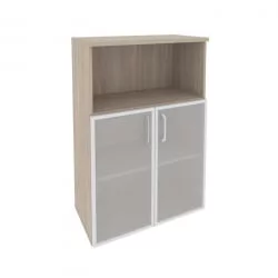 Шкаф средний широкий ОНИКС О.СТ-2.2Р Дуб Аттик / ONIX O.ST-2.2R