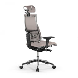 Кресло руководителя METTA Y 3DE B2-10D Комплект 1 Светло-бежевое