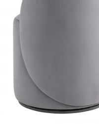 Пуф Лореен вращающийся велюр Серый / Loreen