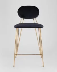 Стул полубарный Элис Синий