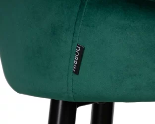 Стул полубарный DOBRIN CHRISTIAN 65 Зеленый велюр V108-64