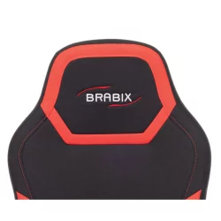 Геймерское кресло BRABIX Alpha GM-018 Черное/красное
