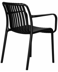 Стул обеденный ДОБРИН ВАЛТЕР АРМ (черный (Б-03)) / DOBRIN WALTER ARM (B-03))