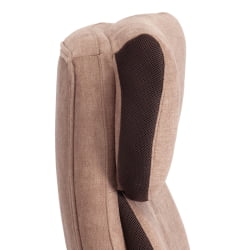 Кресло руководителя Duke metal BL ткань, светло-коричневый, KUB 03/TW-24