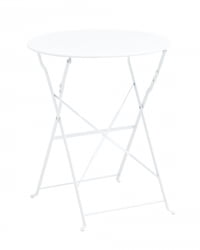 Комплект стола и двух стульев Бистро Белый