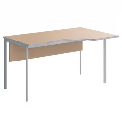 Стол эргономичный ИМАГО-С CА-1СД(Л/Р) клен алюминий / IMAGO-S CA-1SD(L/R)