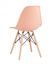 Стул Eames Style DSW персиковый (разборный каркас)