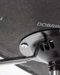 Стул барный DOBRIN KRUGER ARM Мятный велюр MJ9-87