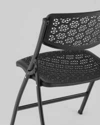 Складной стул CОМБ черный / COMB